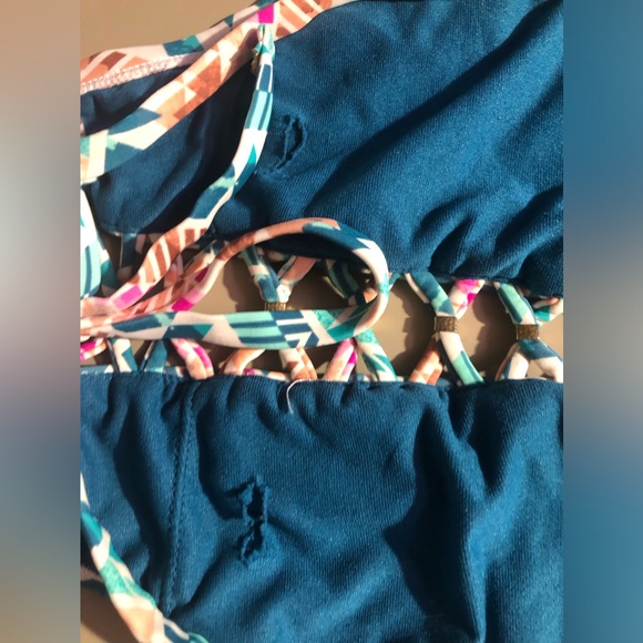 High Neck Swim Top - Picture 4 of 4